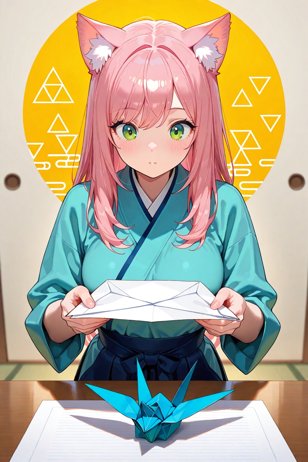 折り紙🐱✨