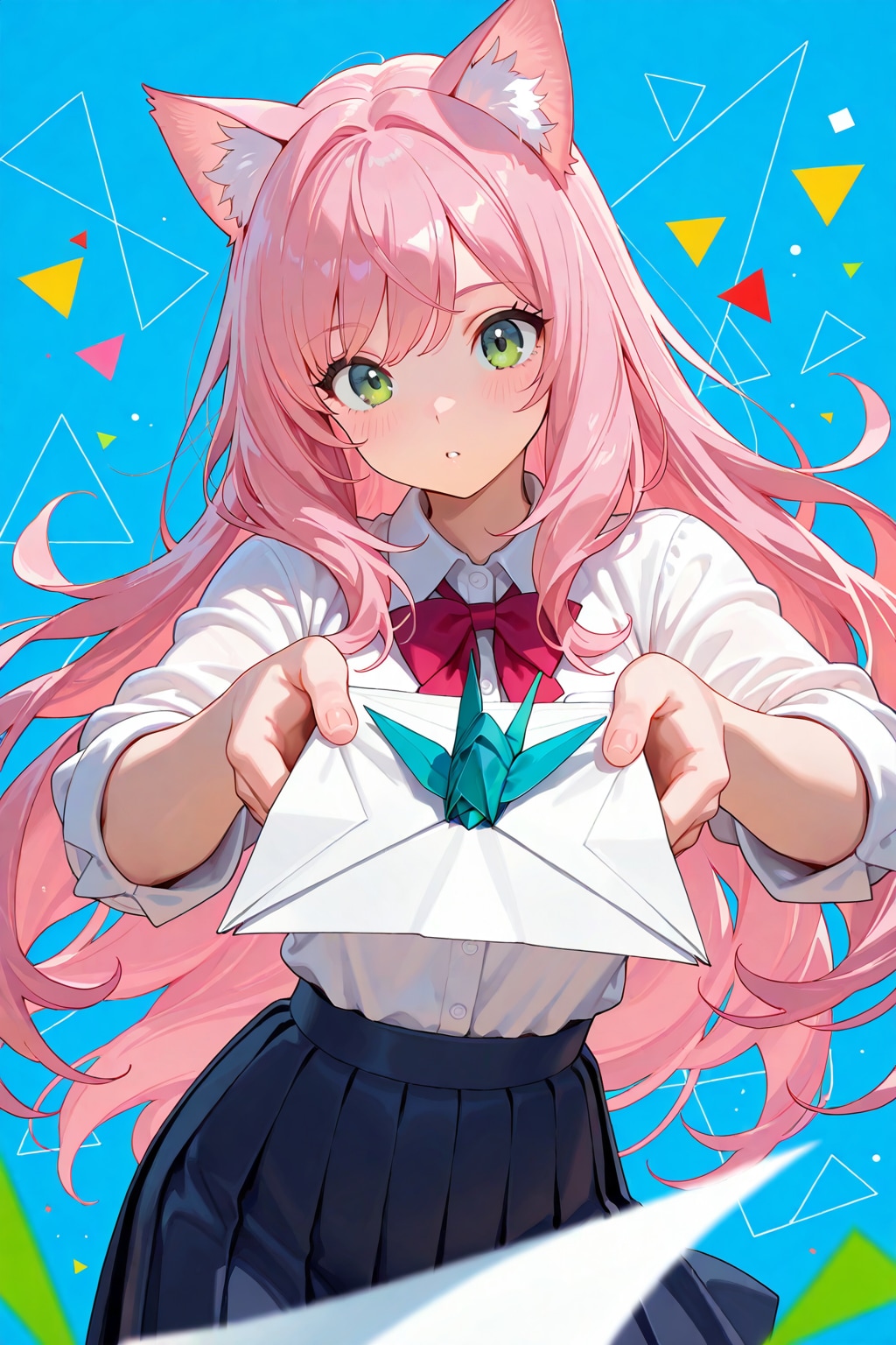 折り紙🐱✨