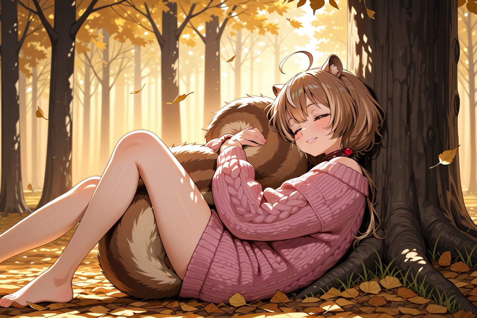 冬眠リスちゃん | の人気AIイラスト・グラビア