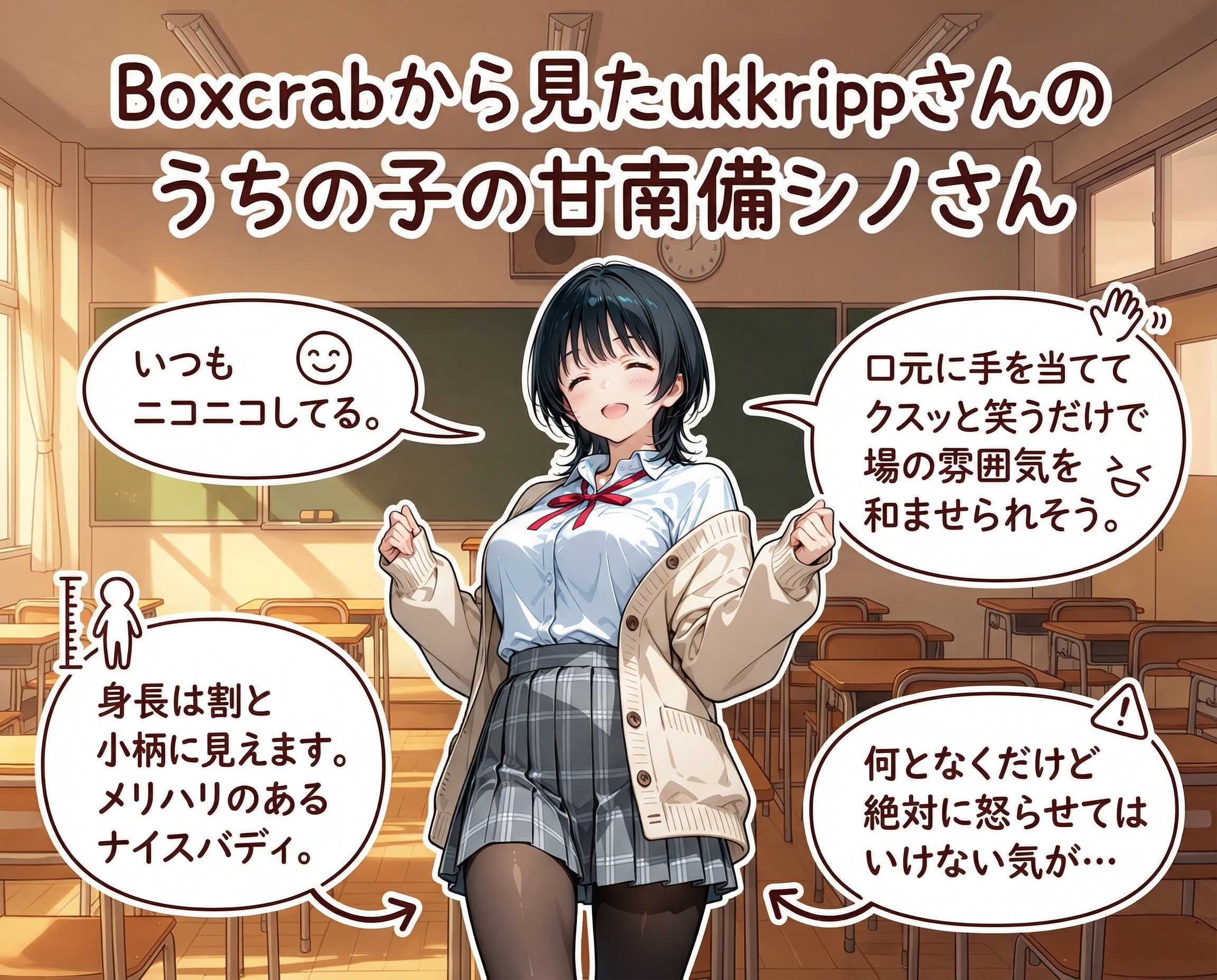 他己紹介！甘南備シノさん | の人気AIイラスト・グラビア