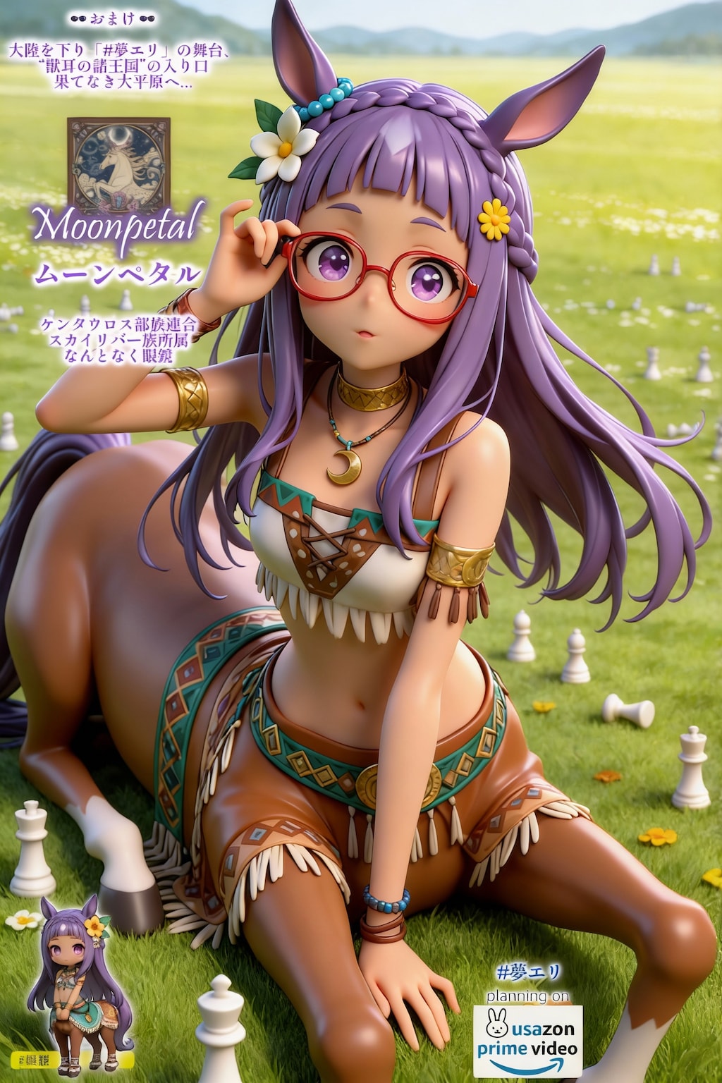 うさプラ フィギュア祭り 夢の平原＆巡礼騎士シリーズ 【Seedream4.5】