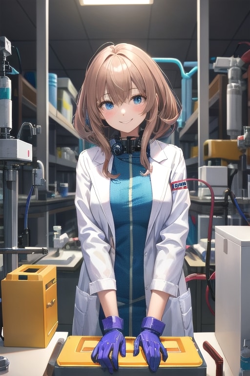 サイエンスな彼女 | の人気AIイラスト・グラビア