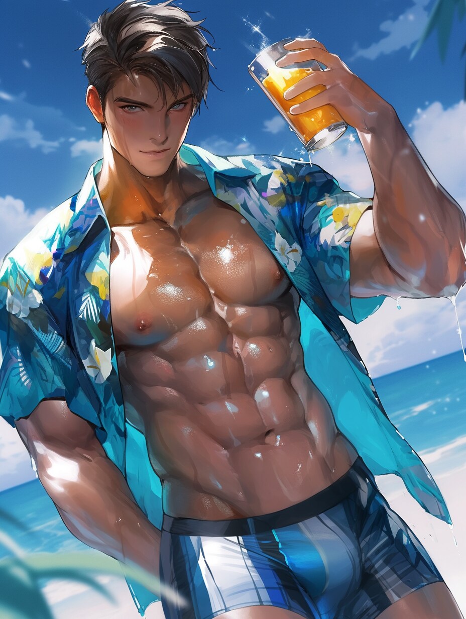 浜辺のナイスガイ