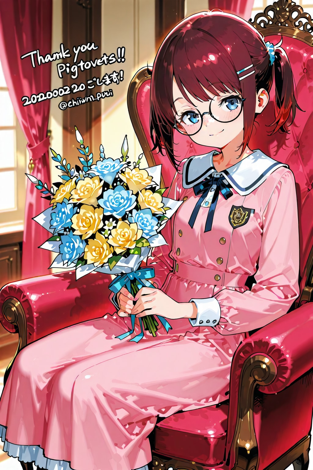 ちちぷい様へ感謝を伝えるイラストその２