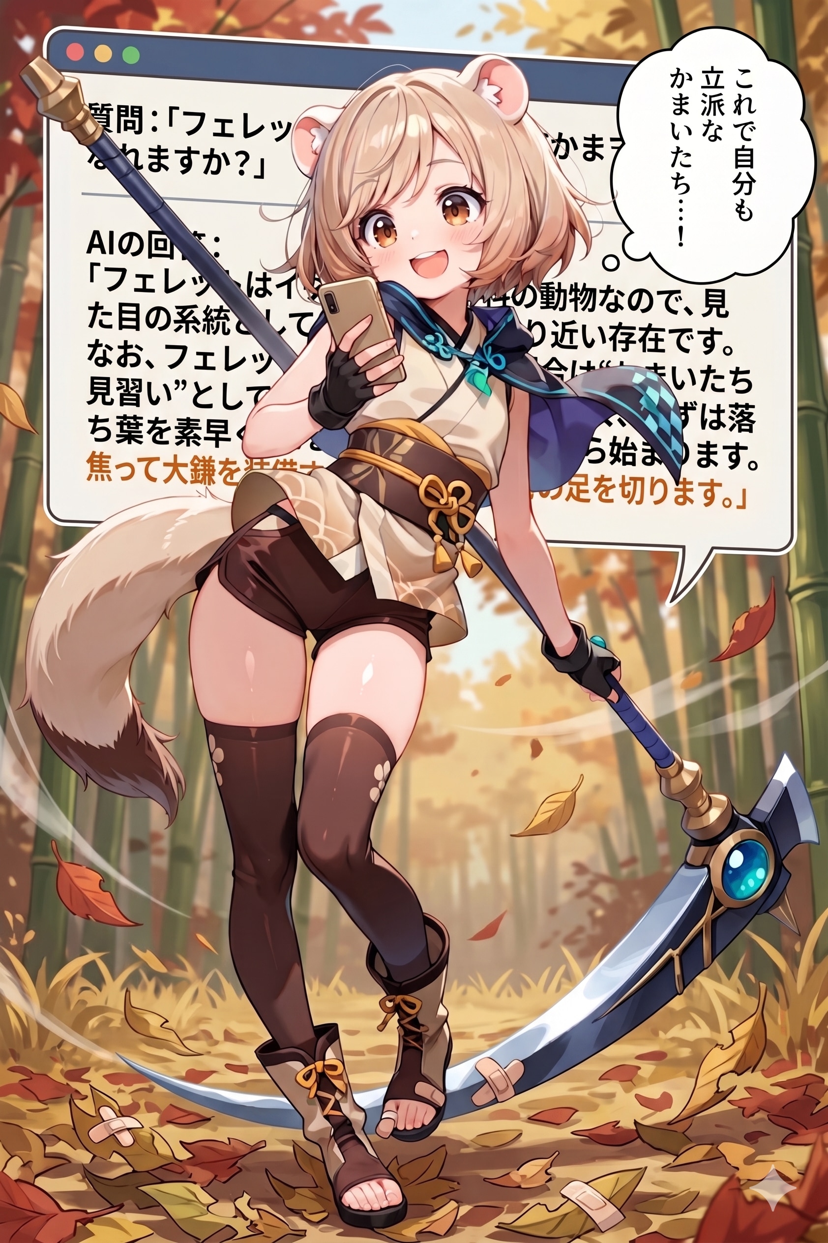 ＡＩを信頼し過ぎたフェレットの末路