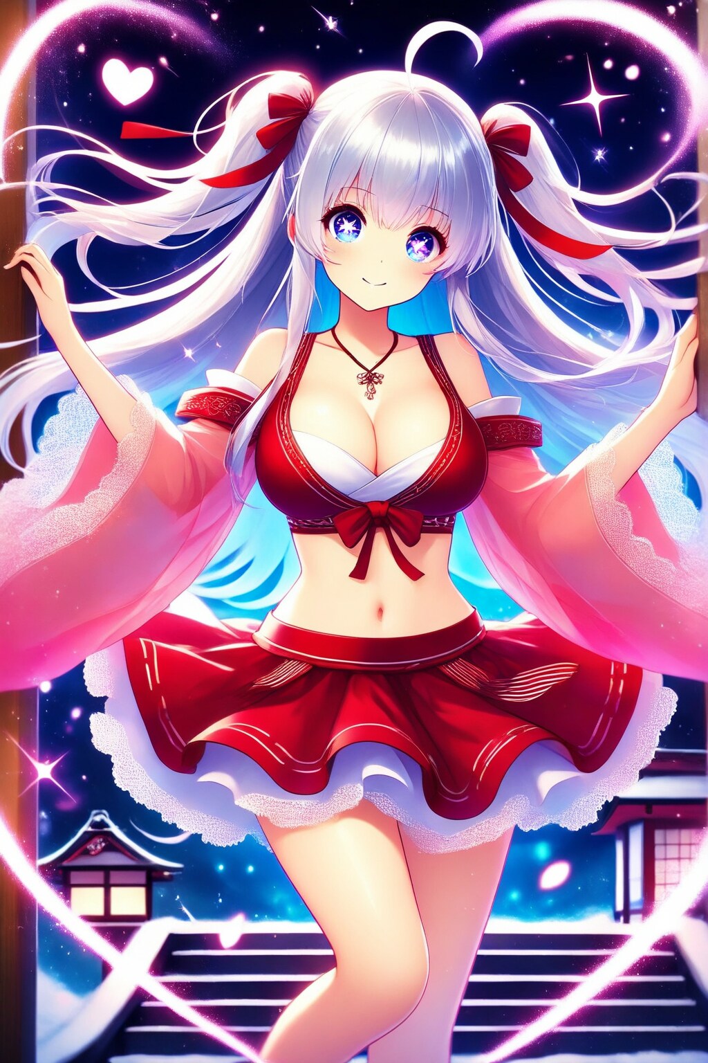 巫女 | の人気AIイラスト・グラビア