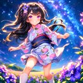 七夕の、織姫なうちの子＊その3(5枚) 5枚目