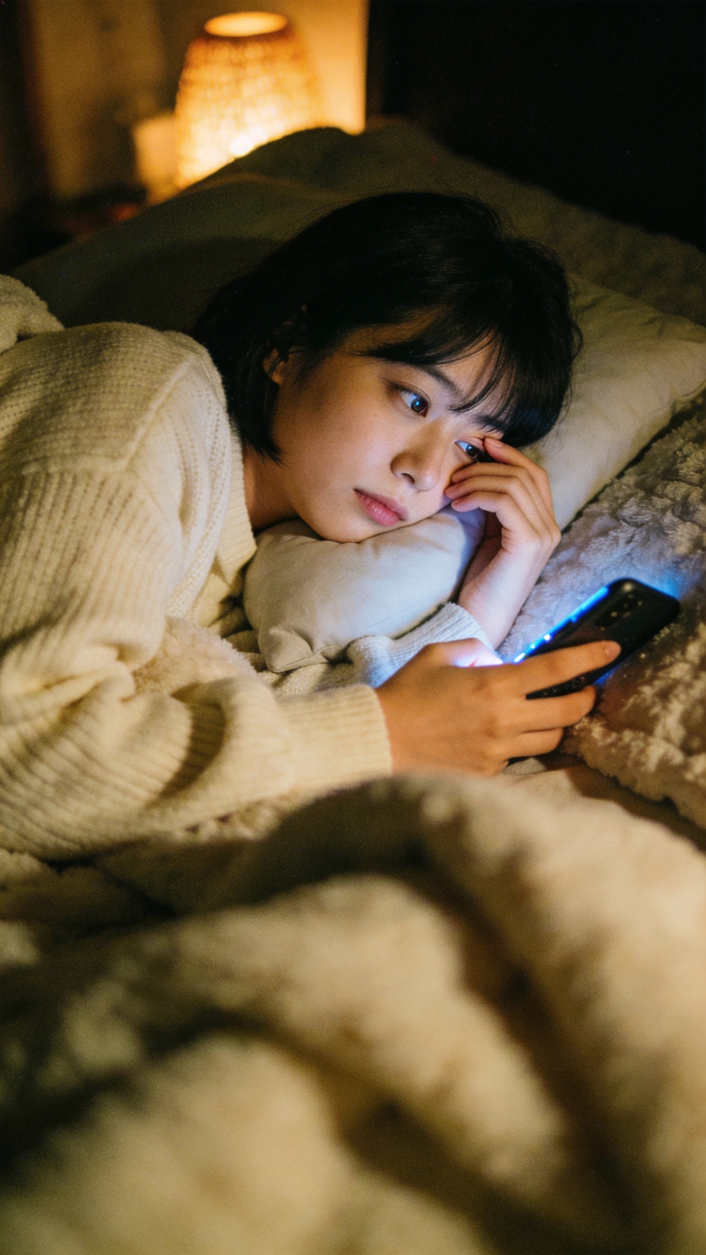 The Glowing Tether of Midnight | の人気AIイラスト・グラビア