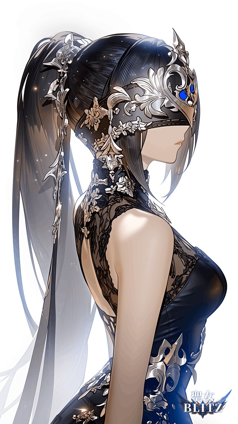 黒髪×ポニテ