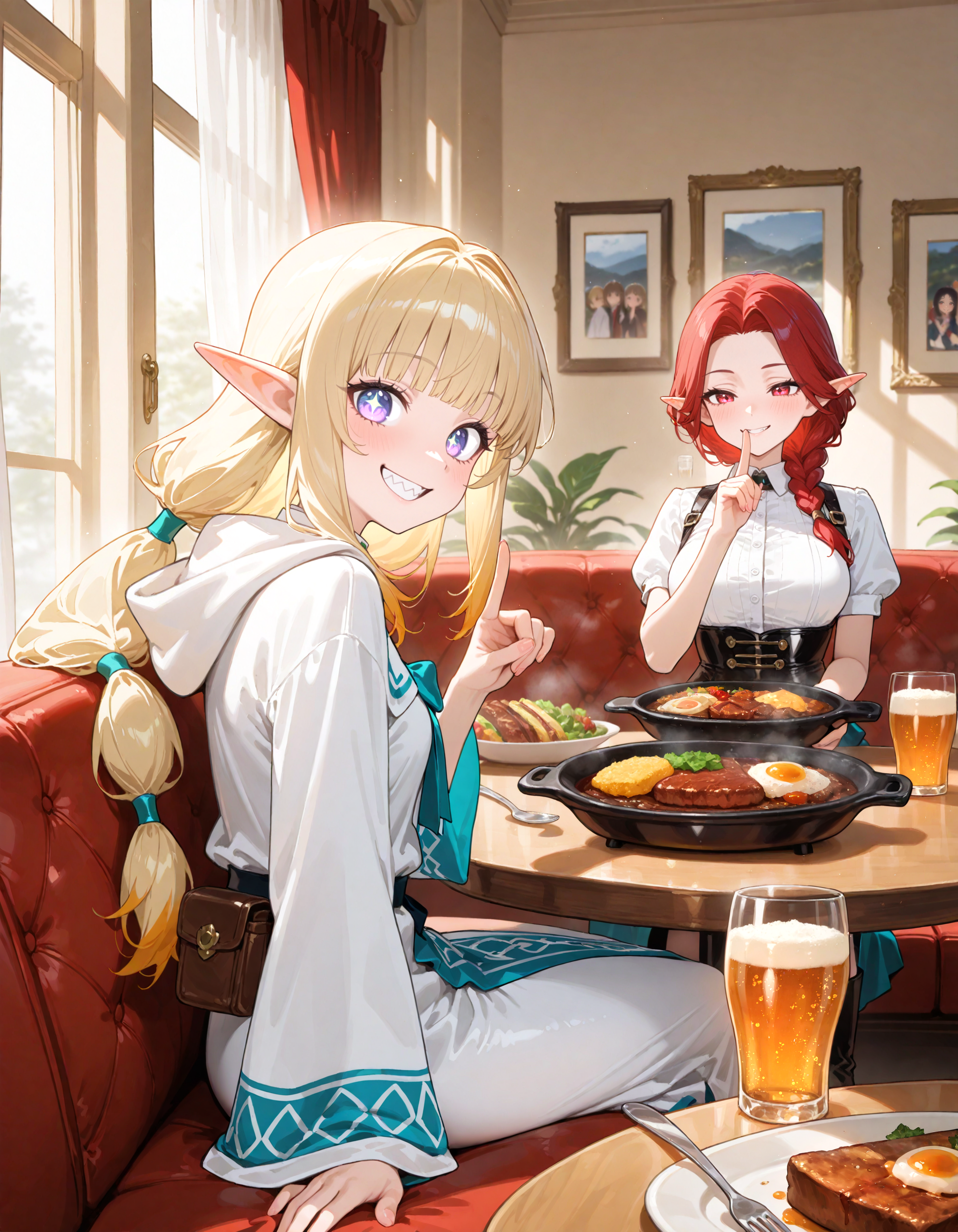 お昼のエルフ 2025.5.13 | の人気AIイラスト・グラビア