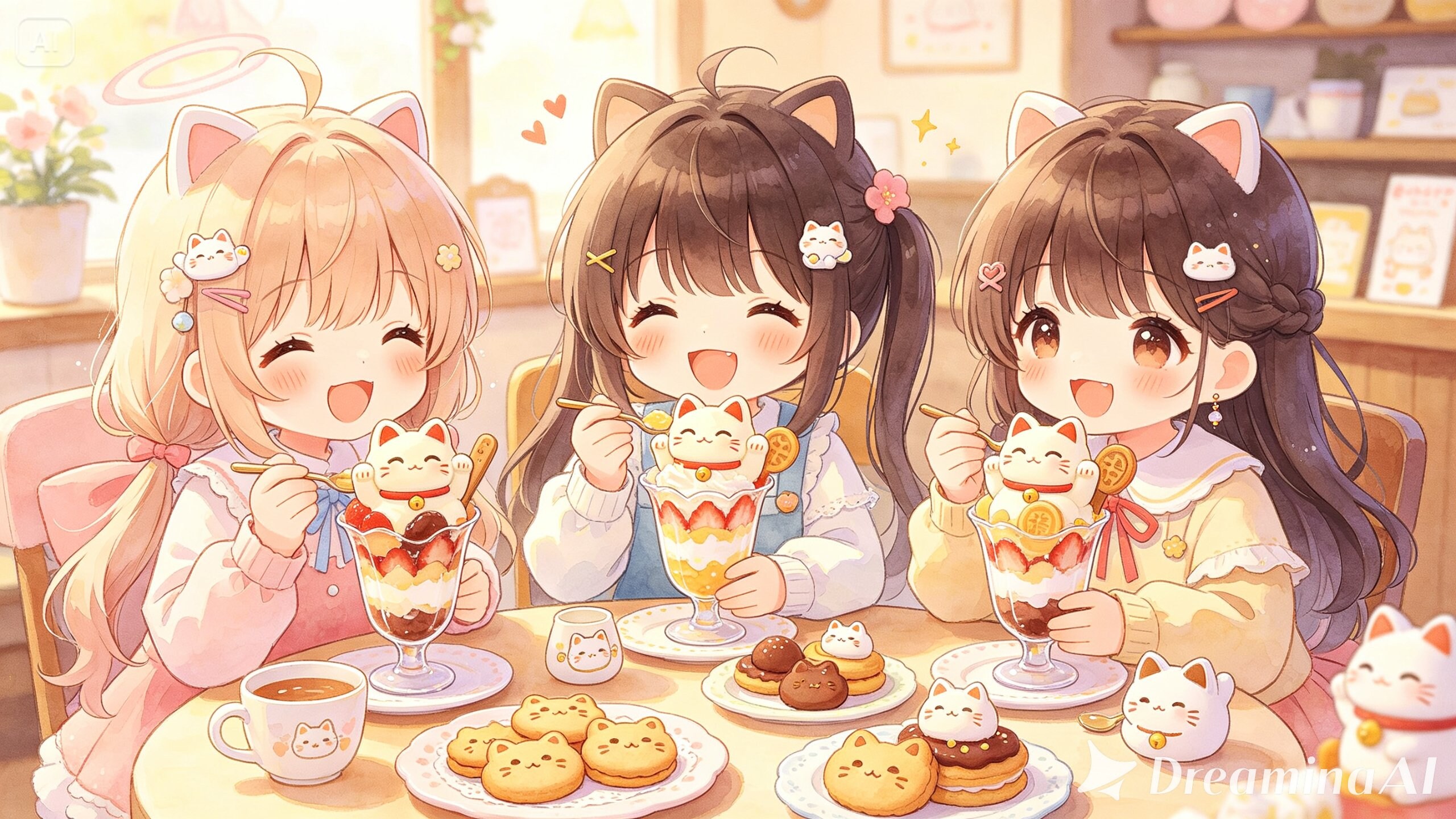 招き猫12 | の人気AIイラスト・グラビア