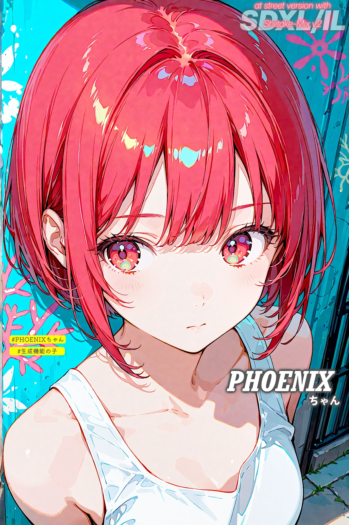 ストリートのPHOENIXちゃん | の人気AIイラスト・グラビア