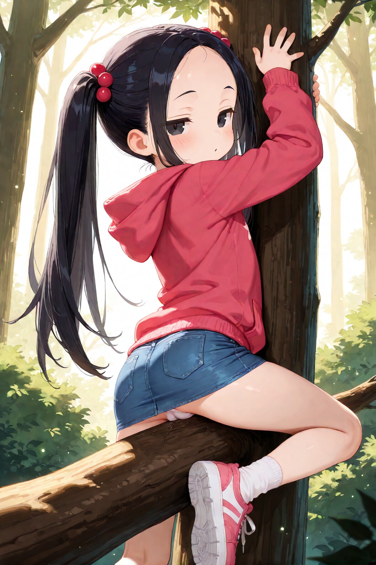 木登りしていただけなのに