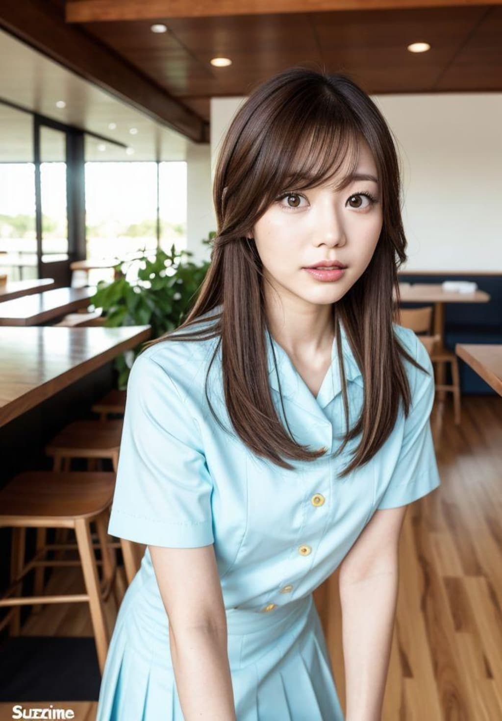 待ち合わせ場所に池袋のカフェを指定するパパ活ギャルJK