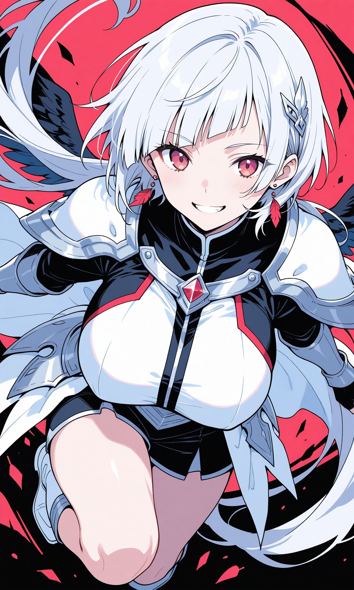 白き閃光 | の人気AIイラスト・グラビア