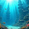 謎の海中遺跡 4枚目