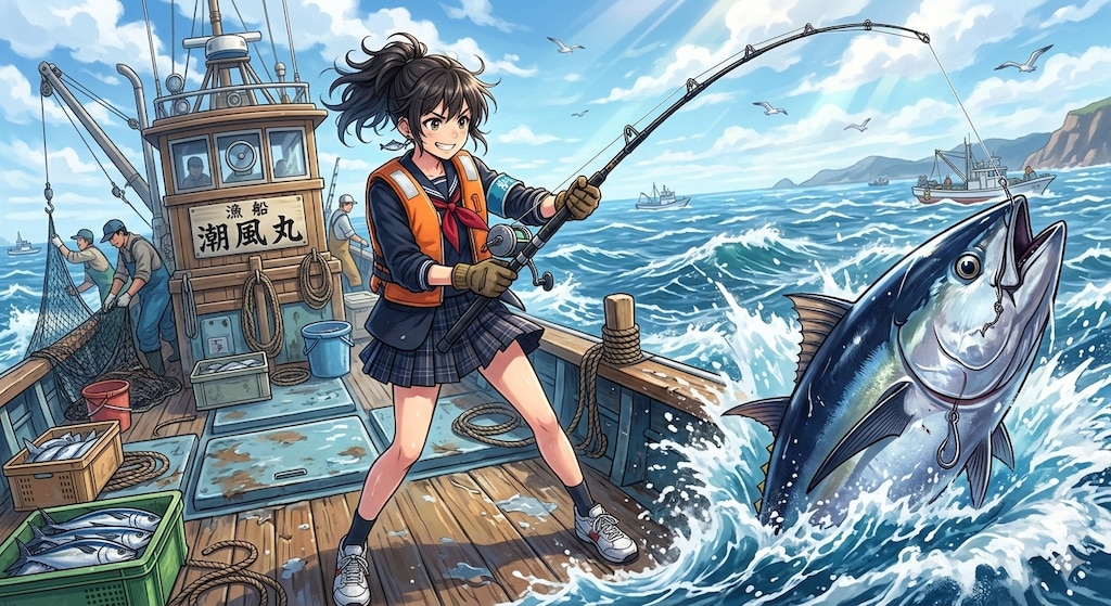 マグロ釣りガール_2026/03/09