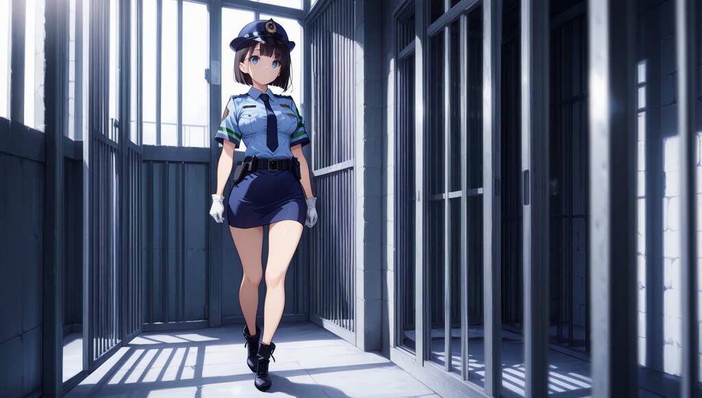 牢屋を監視してるりかちゃん
