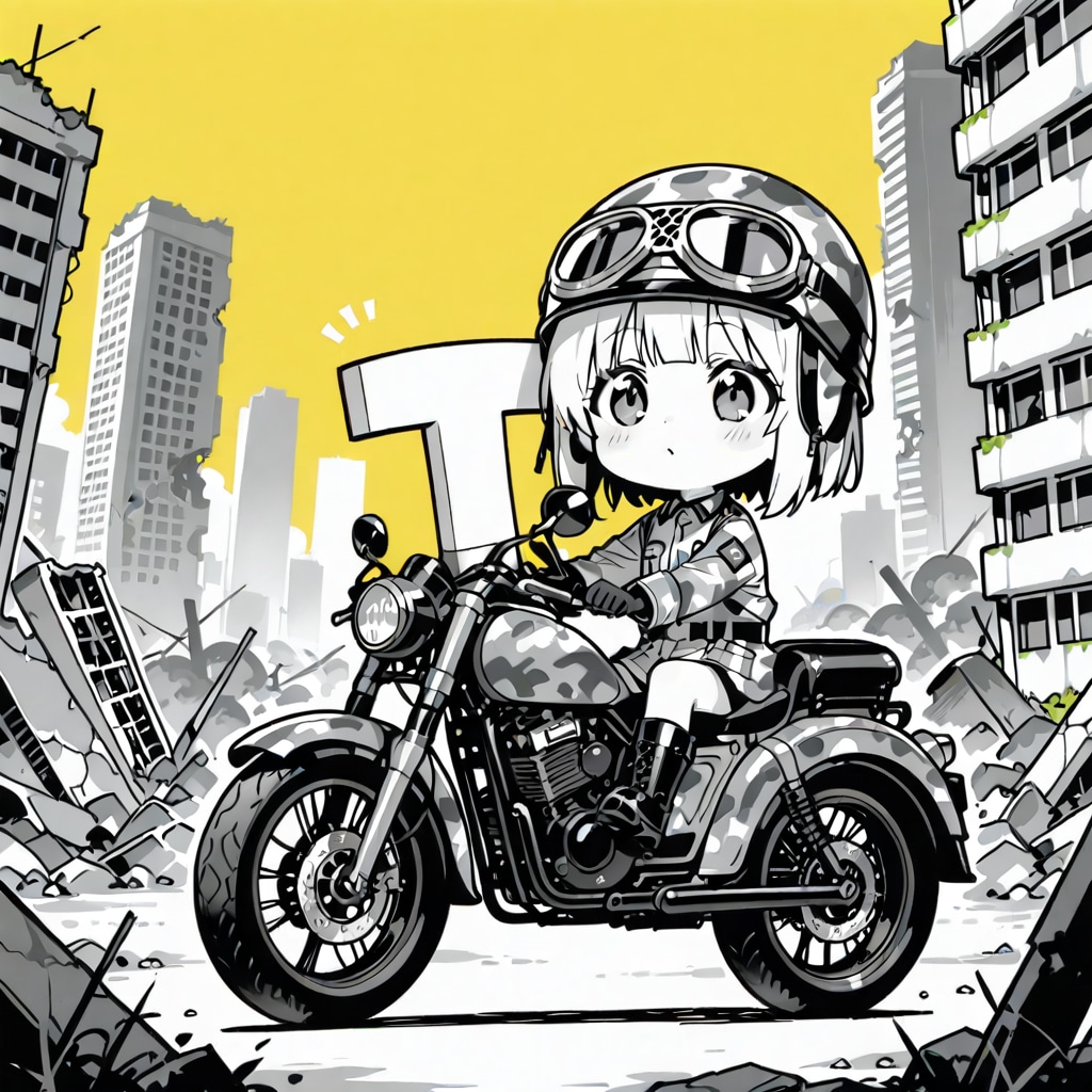 終末バイク旅