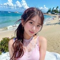 海辺で撮影 2枚目