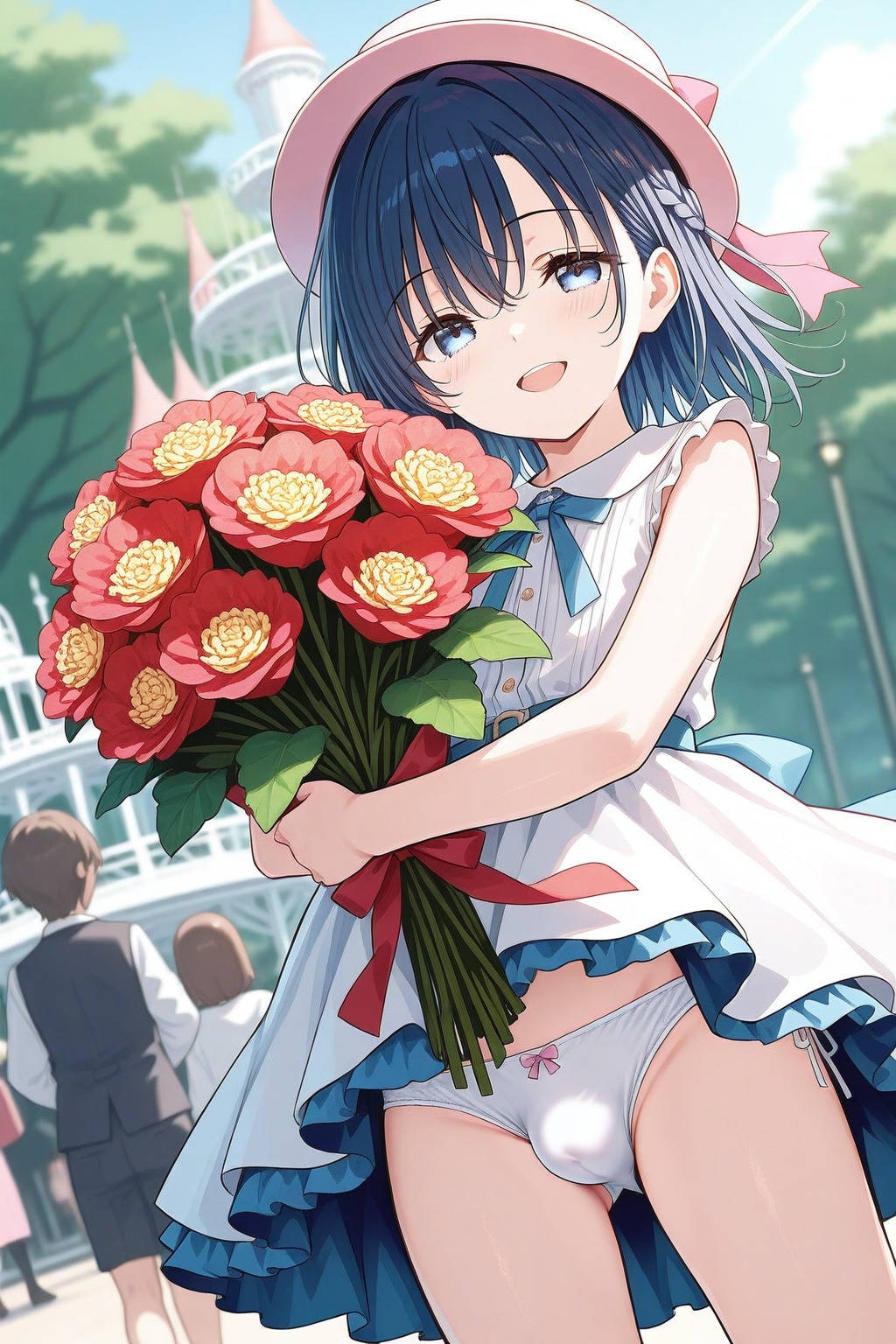 男の娘試作_UNICORN_ゴールデンウィーク_花を贈る2