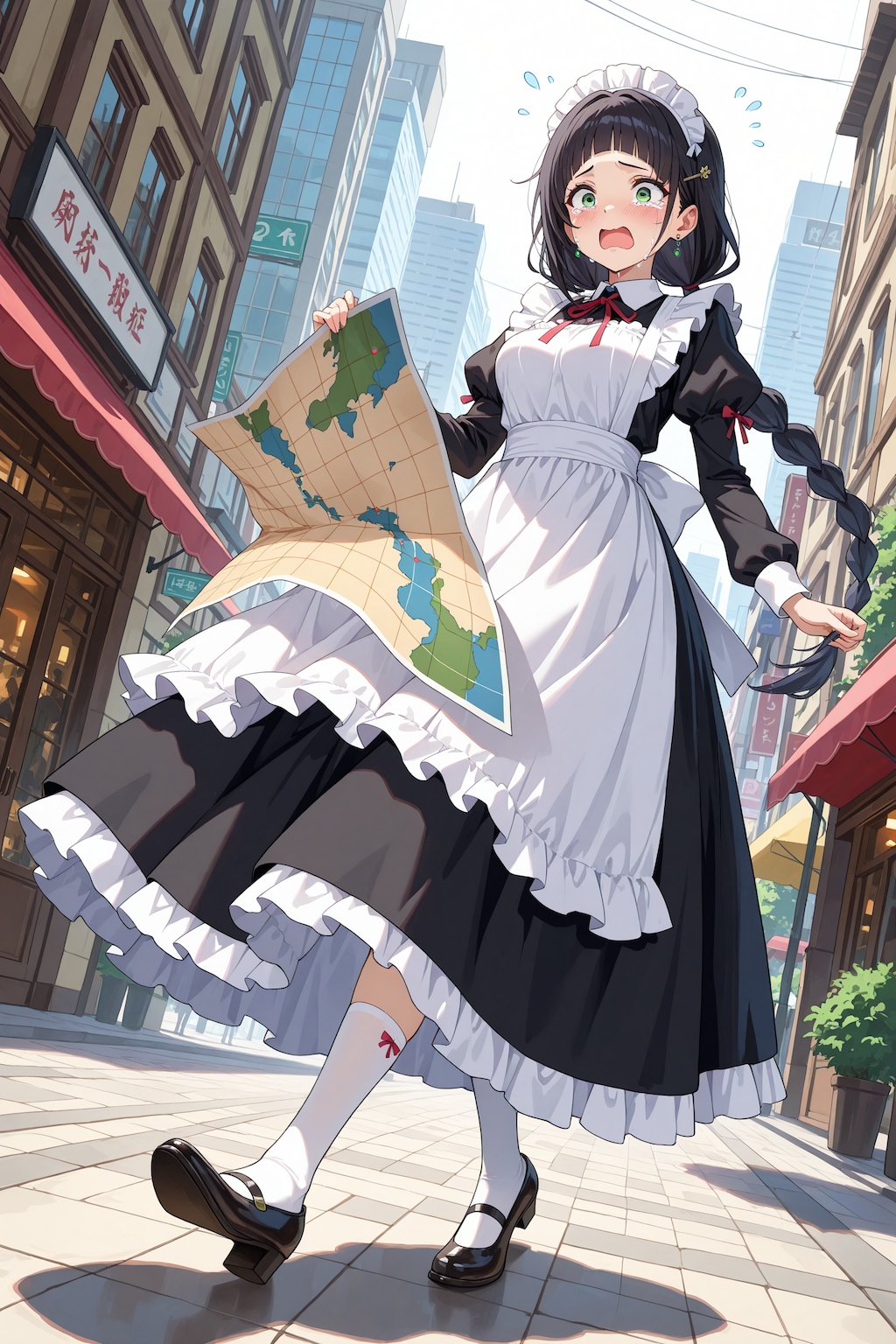 目的のお店にたどり着けないこよみちゃん😭
