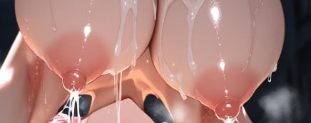 逆さ吊り　垂れ乳、汁多め