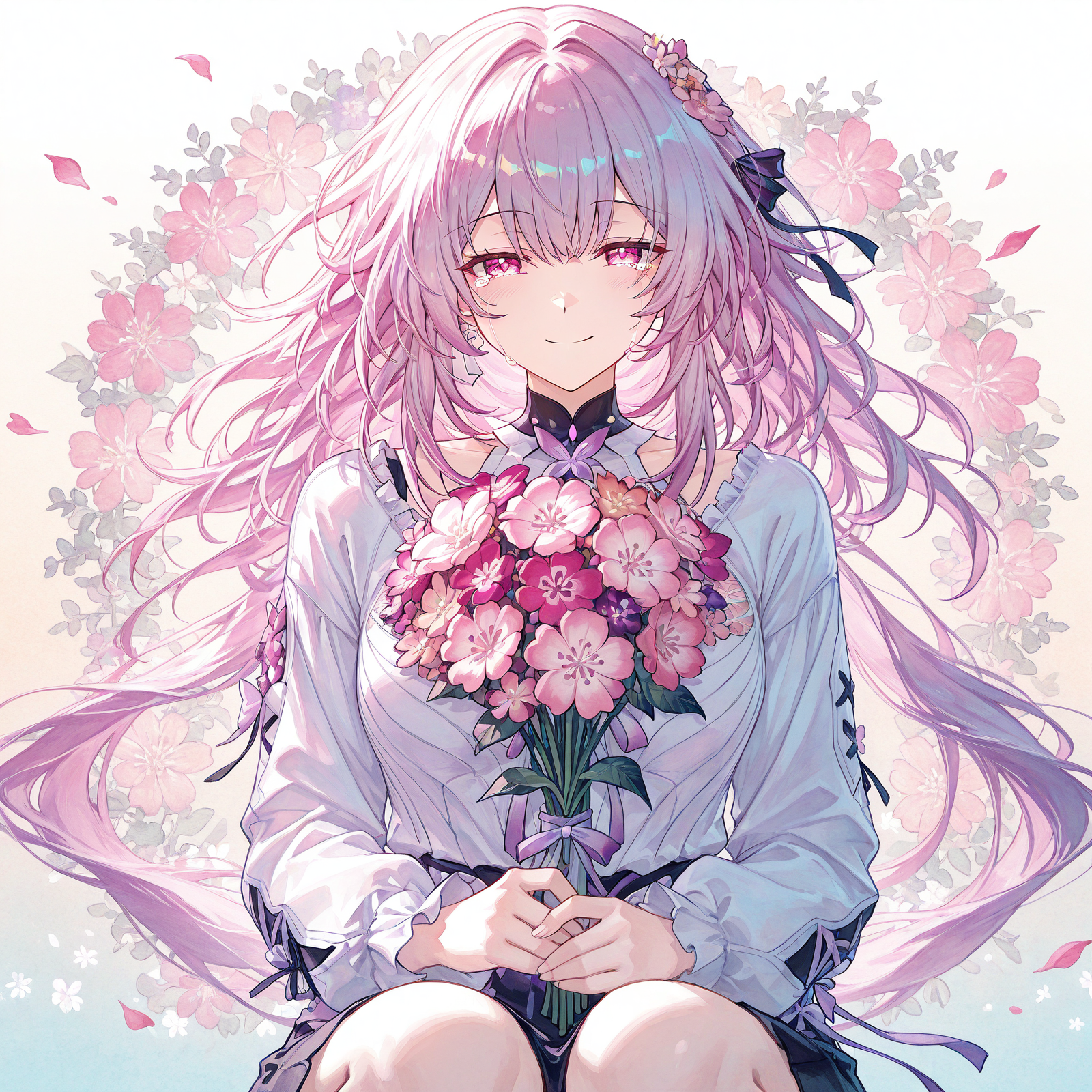 愛を込めて花束を．．．