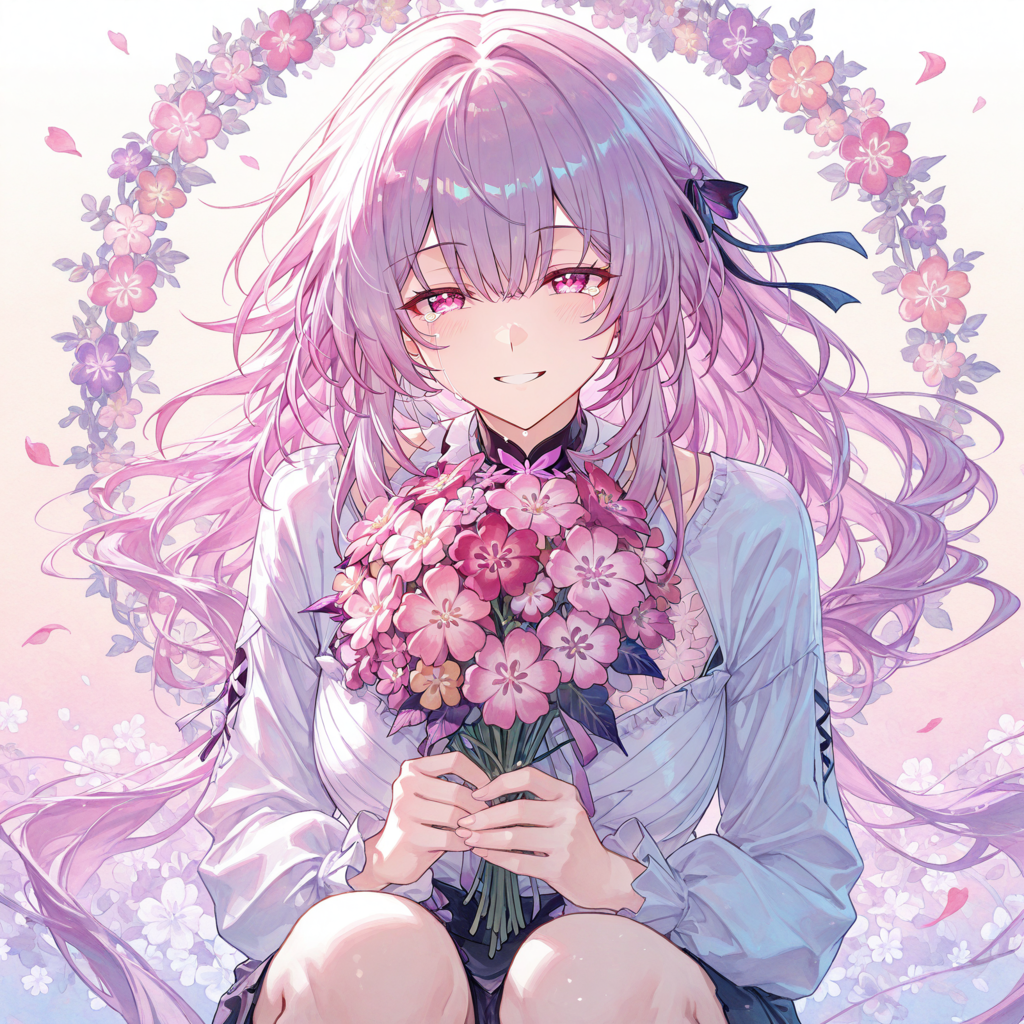 愛を込めて花束を．．．