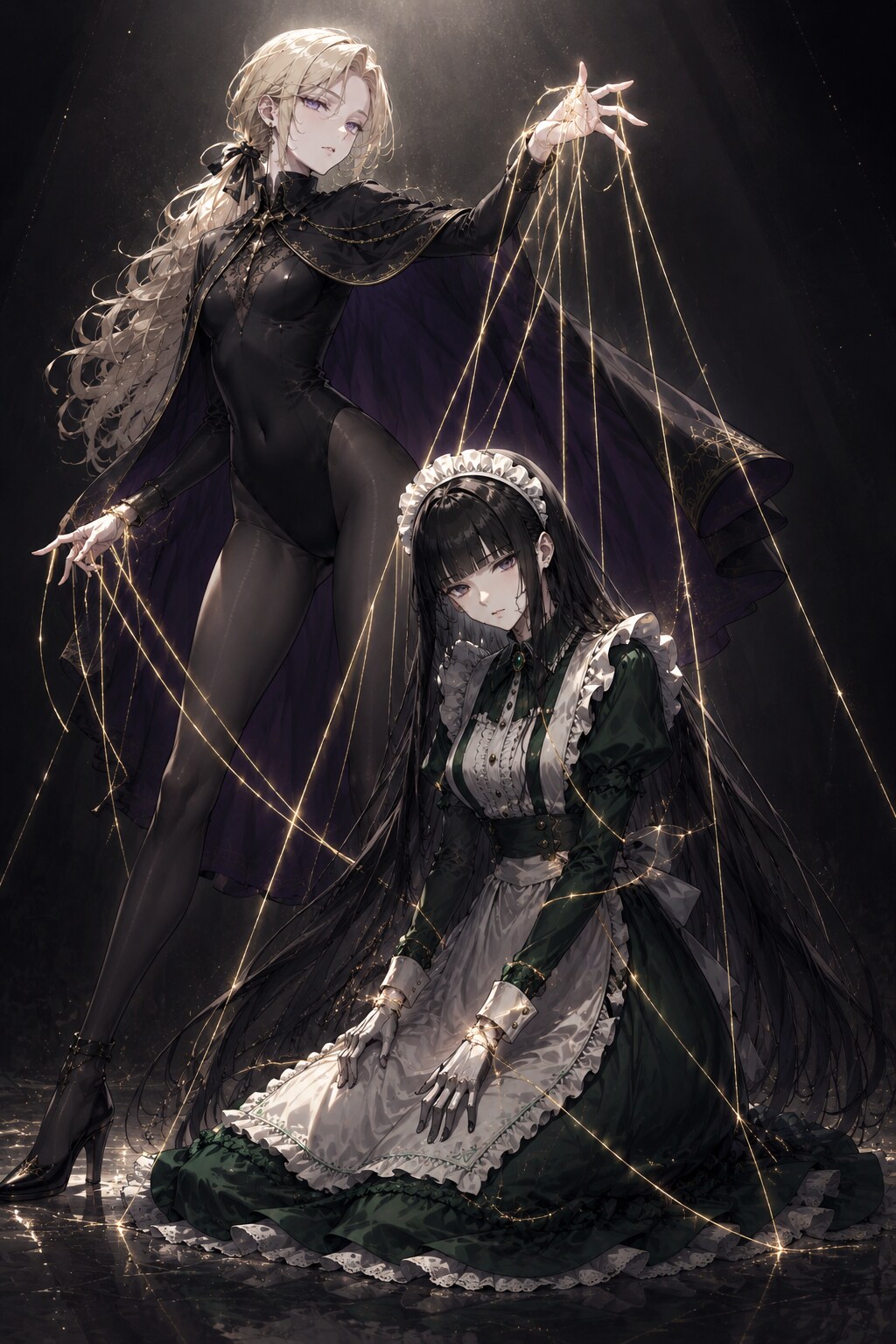 人形遣いとメイド人形