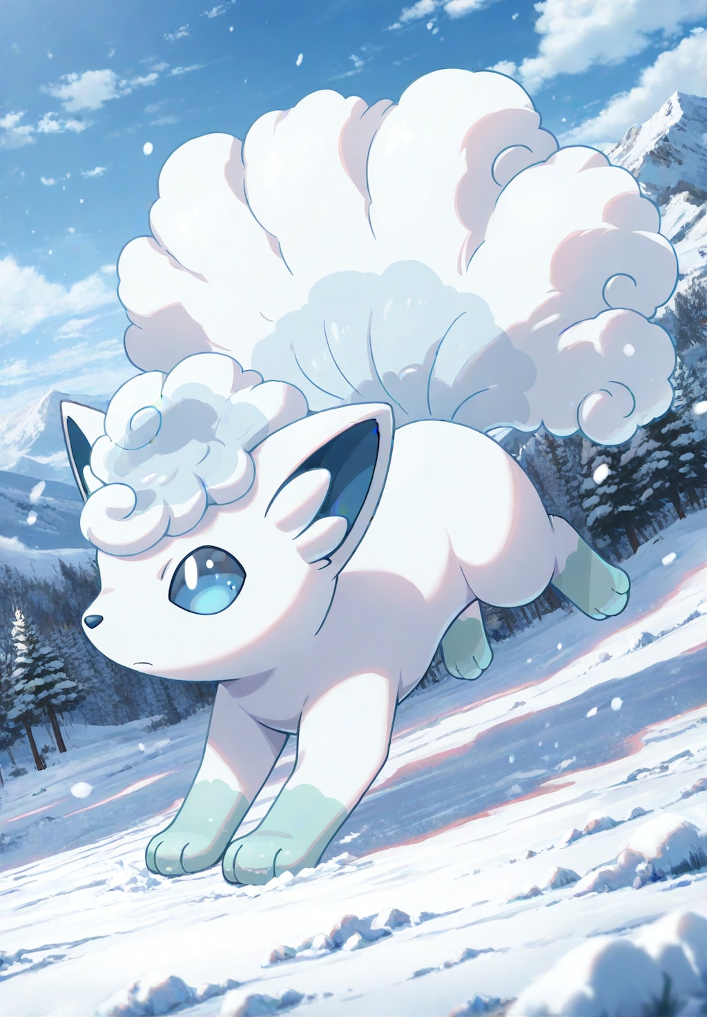 アローラロコン/ポケモン (Alolan Vulpix/Pokemon)