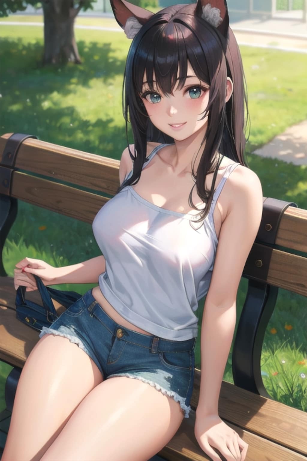 ホットパンツでも寒くないよ