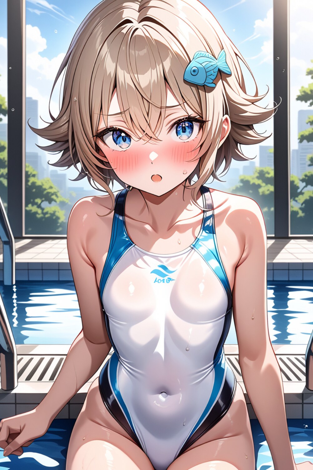 うちの子紹介⑭小麦色の水泳部JKちゃん