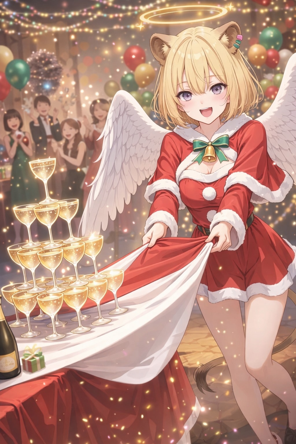 テーブルクロス引き | の人気AIイラスト・グラビア