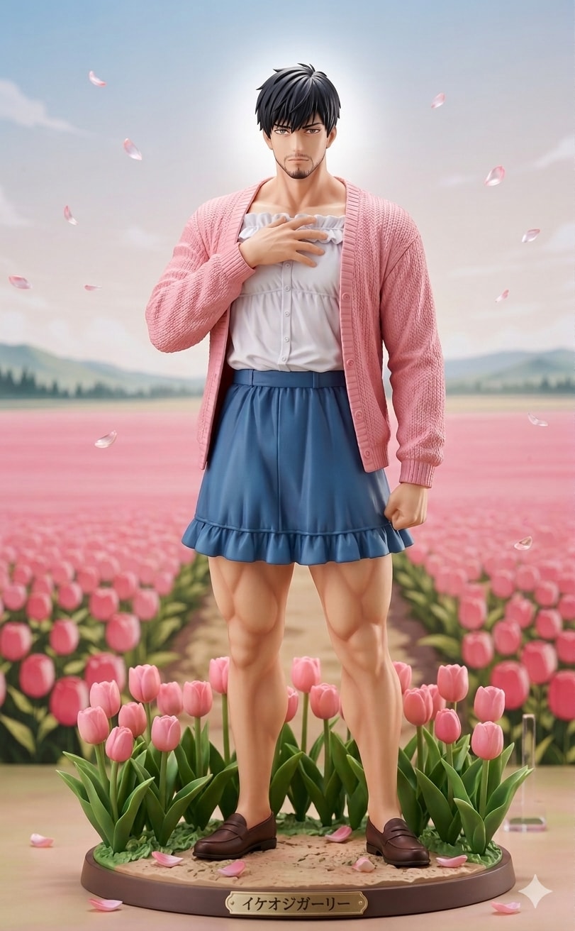 イケオジガーリーフィギュア | の人気AIイラスト・グラビア