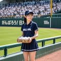 ボールガールの女の子 2枚目