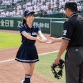ボールガールの女の子 4枚目