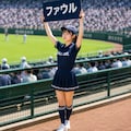 ボールガールの女の子 5枚目