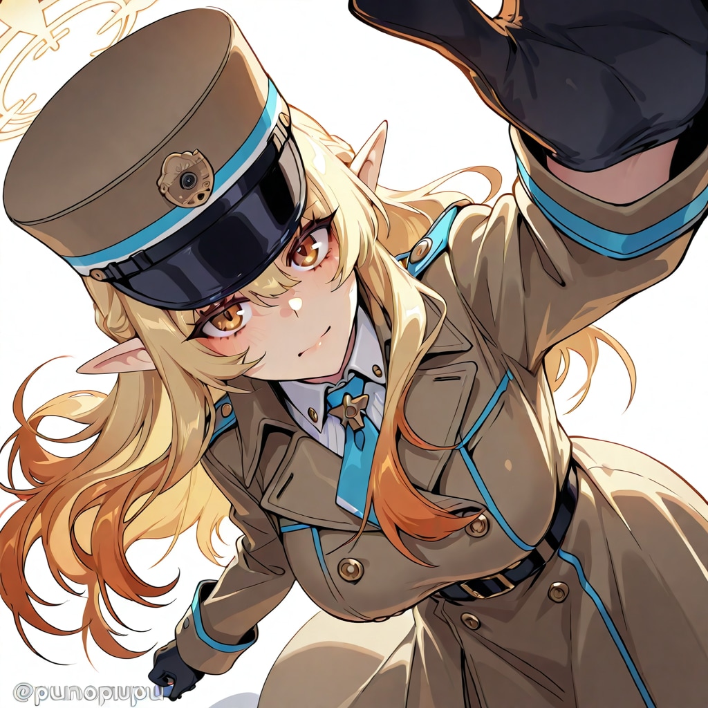 エルフの職員さん