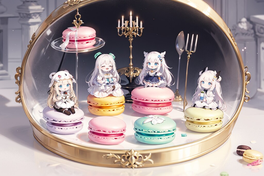 チビのせマカロン