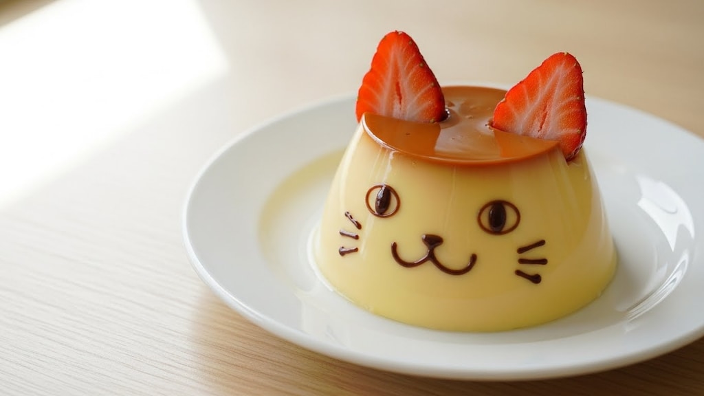 ねこプリン