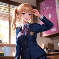 常盤台の制服着せてみた　～食事を作る子01～ 4枚目