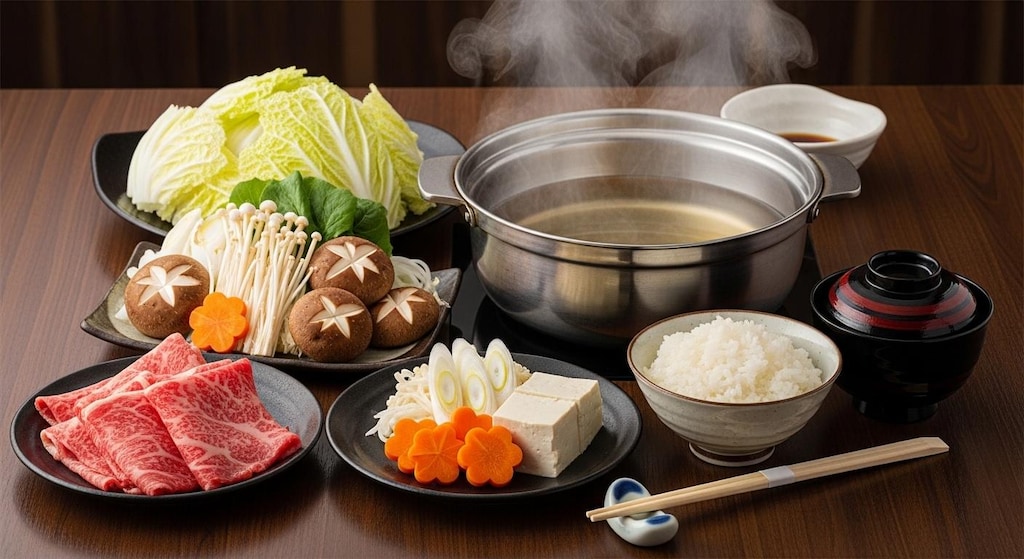 摩訶不思議食堂のしゃぶしゃぶセット