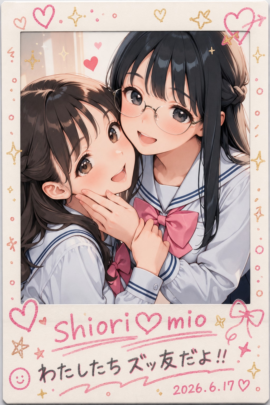 わたしたちズッ友だよ