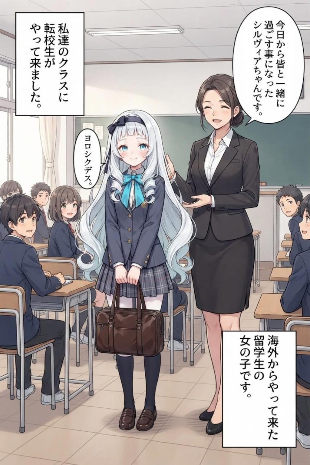 Vo.1 留学生シルヴィアちゃん
