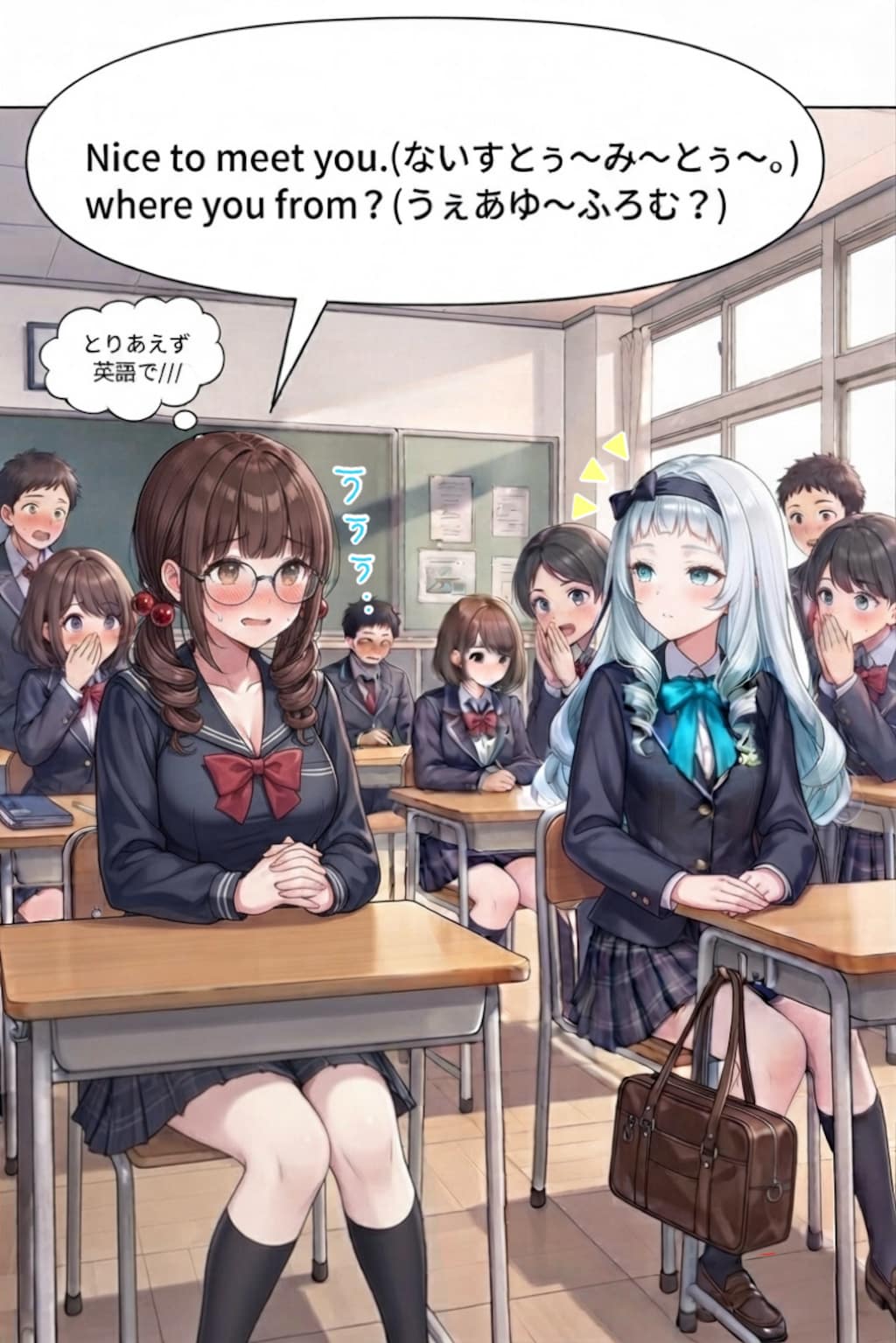 Vo.1 留学生シルヴィアちゃん