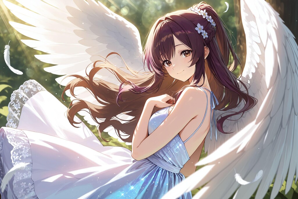 天使さん頑張ります