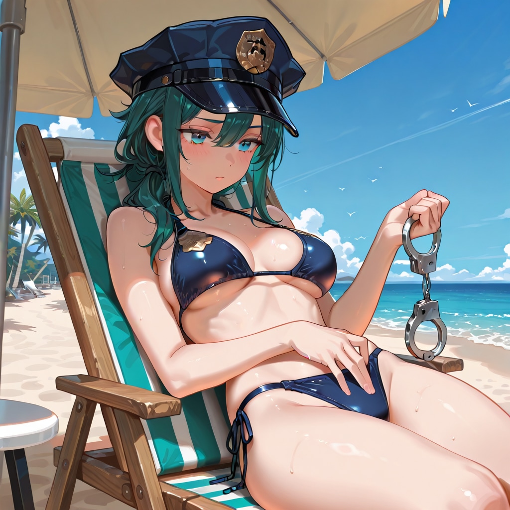 echidnaで南国水着警察官260223
