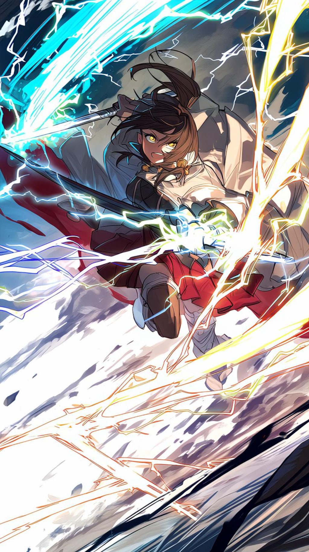 電撃少女の覚醒の夜