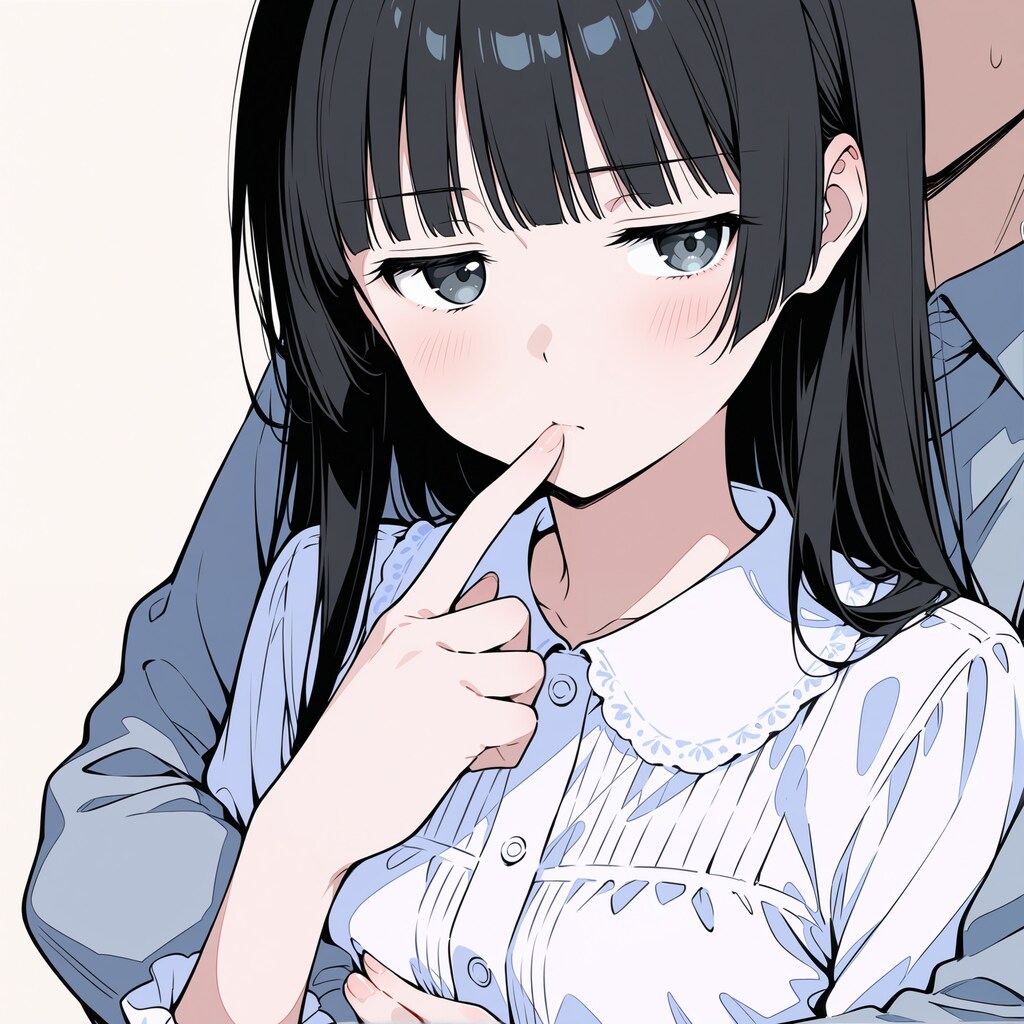 ジト目の真由ちゃん